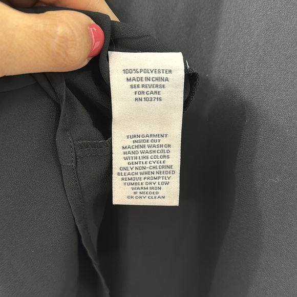 Nanette Lepore mandarin collar blouse long sleeve - Picture 5 of 5